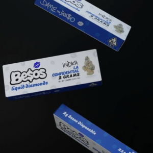 Besos La Confidential 2g Disposable Vape | Indica