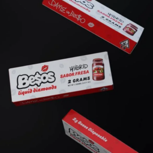 Besos Sabor Fresa Disposable Vape | Hybrid