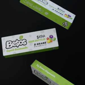 Besos Sour Zkittlez Disposable Vape | Sativa